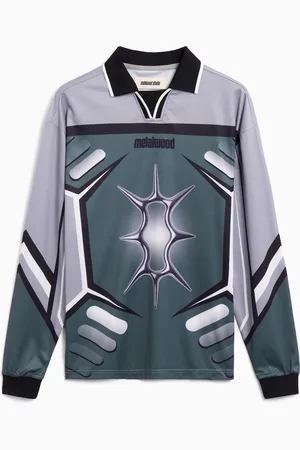 Metalwood Jersey T-Shirt avec graphique Regular à manches longues Mox-Games pour homme