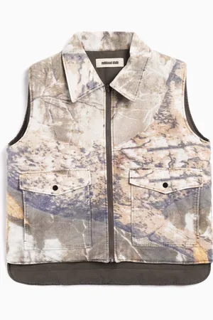 Metalwood Gilet Regular Poly Filled Reversible pour homme