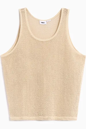 Obey Tank Top Regular Morro Mesh pour homme