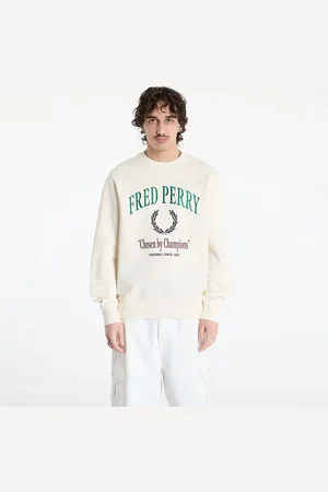 Fred Perry Sweatshirt Embroidered Champion Sweatshirt L