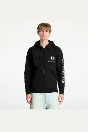 Pleasures Sweatshirt Spike Zip Hoodie L