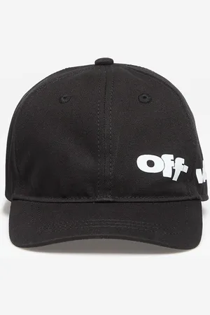 OFF-WHITE Type Graphic Baseball Cap / White II