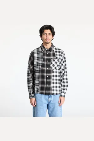 DIME Chemise Triple Plaid Shirt UNISEX L