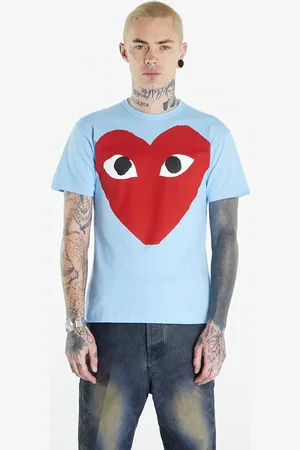 Comme des Garçons T-shirt Short Sleeve Logo Print T-Shirt UNISEX M