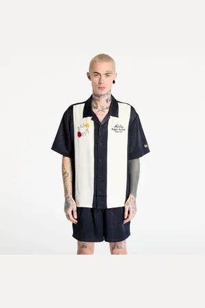 New Era Chemise Stripe Revere Shirt UNISEX M