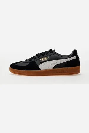PUMA Baskets Palermo Leather Black-Feather Gray-Gum EUR 43