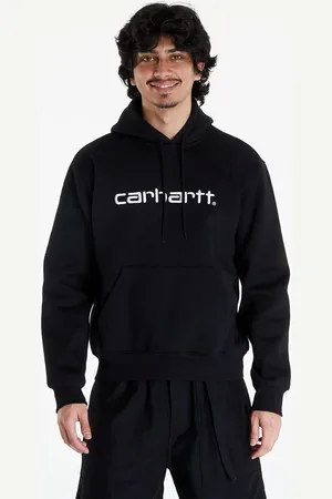 Carhartt Sweatshirt Hooded Carhartt Sweat / White L