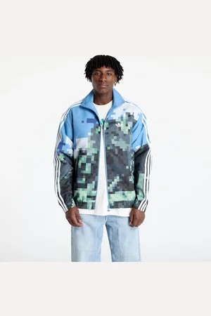 adidas Veste adidas x Minecraft Tracktop / Hazy / Magic Lime L