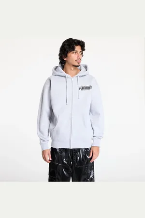 Pleasures Sweatshirt Staff Zip Hoodie L