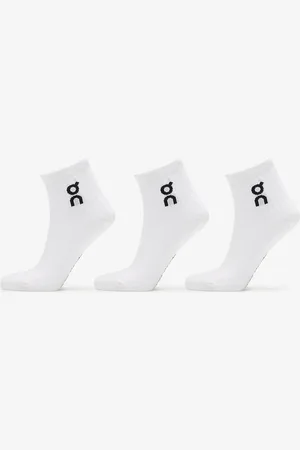 On Running Logo Sock Mid 3-Pack L