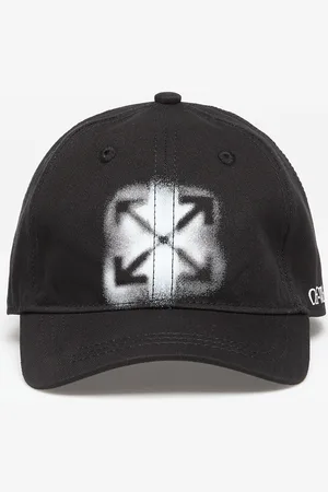 OFF-WHITE Arrow Spray Baseball Cap / White II