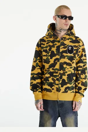 A Bathing Ape Sweatshirt 1St Camo Full Zip Hoodie S