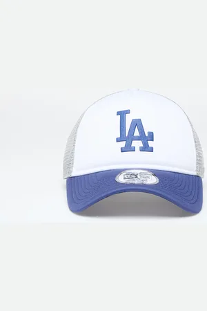New Era Los Angeles Dodgers 9FORTY Trucker Cap / Gray Universal