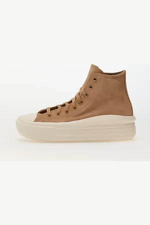 Converse Baskets Chuck Taylor All Star Move Platform Colorful Suede / Egret/ Black EUR 36