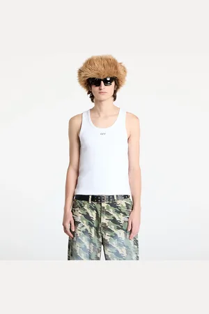 OFF-WHITE Débardeur Off Stamp Rib Tanktop / Black L