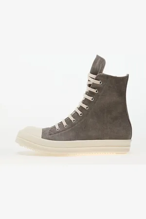 Rick Owens Baskets Denim Shoes / Milk/ Milk EUR 43