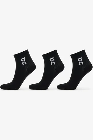 On Running Logo Sock Mid 3-Pack L