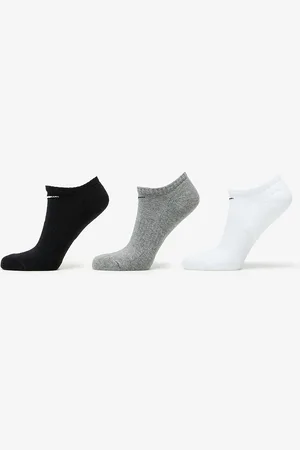 Nike Everyday Cushioned Training No-Show Socks 3-Pack L