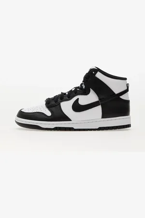 Nike Baskets Dunk High Retro "Panda" / Black-Total Orange EUR 44