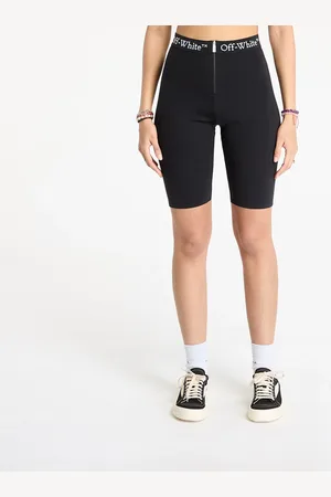 OFF-WHITE Short Logoband Zipped Shorts L