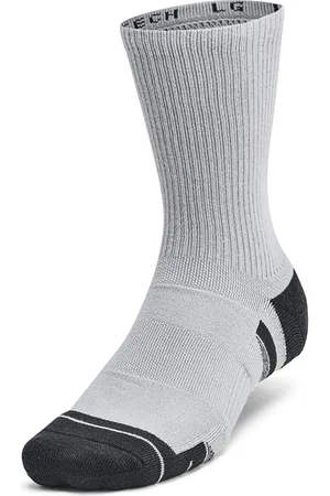 Under Armour Unisex Perf Tech 6-Pack Crew / / Jet Gray L
