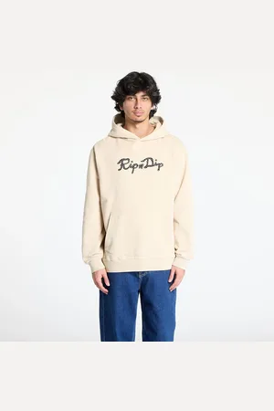 Rip N Dip Sweatshirt Script Hoodie L