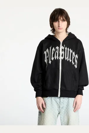 Pleasures Sweatshirt Twitch Knitted Zip Hoodie L
