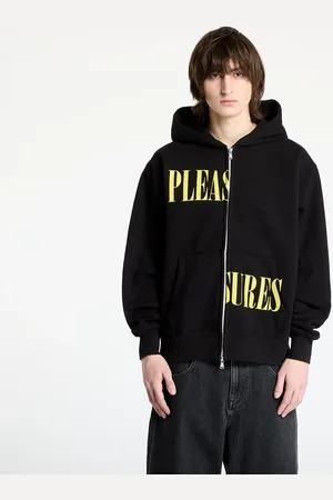 Pleasures Sweatshirt Split Zip Hoodie L