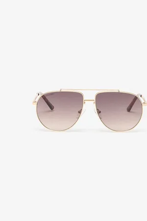D.franklin Lunettes de soleil Aviator Legacy Sunglasses / Brown Universal