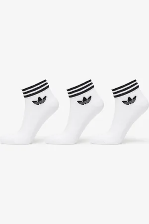 adidas Adidas Trefoil Ankle Socks 3-Pack / Black 35-38