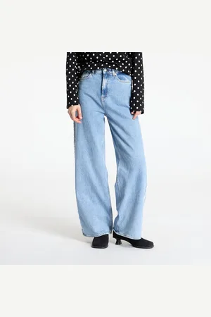Tommy Hilfiger Jeans Tommy Jeans Claire High Rise Wide Fringe Jeans W25/L30
