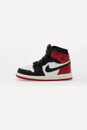 Jordan Baskets 1 Retro High OG (TD) "Black Toe" / Black-Varsity Red-Sail EUR 21