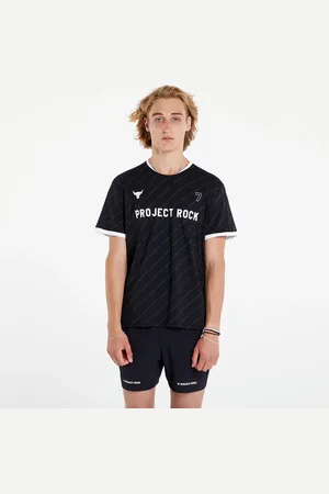 Under Armour Jersey Project Rock Rugby Shirt / White L
