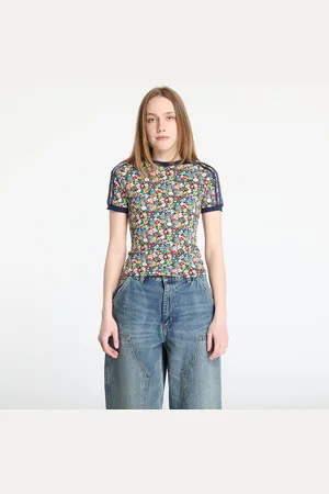 adidas T-shirt X Liberty London Cali Tee / Night Indigo S