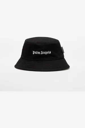 Palm Angels Logo Bucket Hat / Off White I