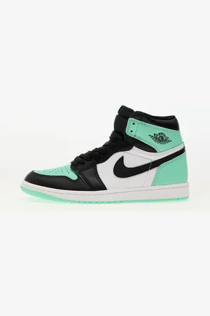 Jordan Baskets Air 1 Retro High OG / Black-Green Glow EUR 36