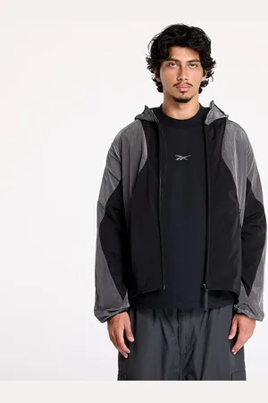 Reebok Veste Running Hooded Jacket / Misty Grey M