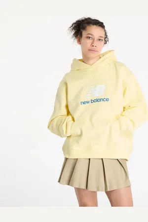 New Balance Sweatshirt Athletics French Terry Logo Hoodie L