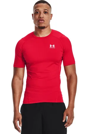Under Armour T-shirt Hg Armour Comp SS / White L