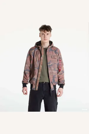 Alpha Industries Coupe-vent Alpha Industries MA-1 LW Hoode Refl. Camo XL