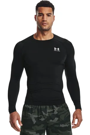 Under Armour T-shirt Hg Armour Comp LS / White L