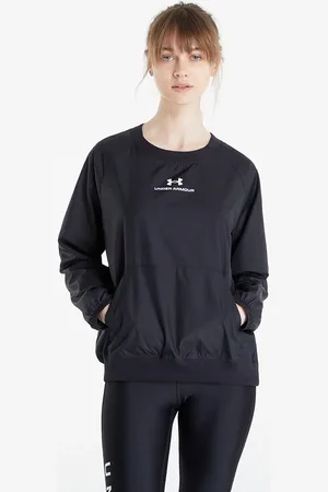 Under Armour Sweatshirt Rush Woven Crew / White L