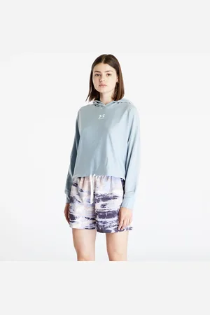 Under Armour Sweatshirt Rival Terry Oversized Hoodie / White S