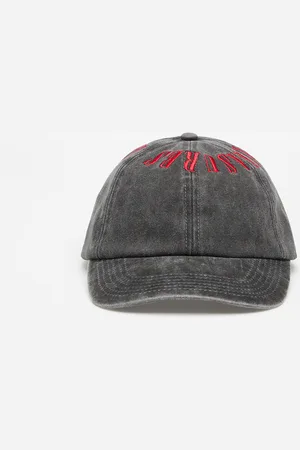 Pleasures Onyx Crown Washed Cap /Red Universal