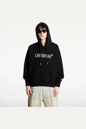 OFF-WHITE Sweatshirt Big Bookish Skate Hoodie / White M