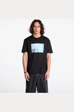 Calvin Klein T-shirt Jeans Basketball Court Graphic Tee L