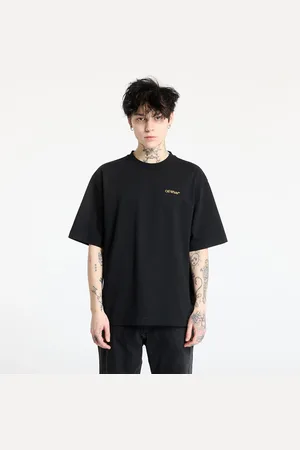 OFF-WHITE T-shirt Tape Arrow Skate S/S Tee / Citrus L