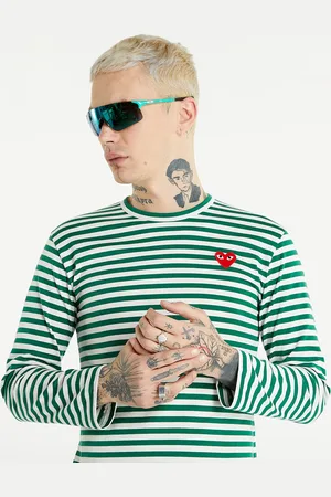 Comme des Garçons T-shirt Long Sleeve Tee UNISEX / White L