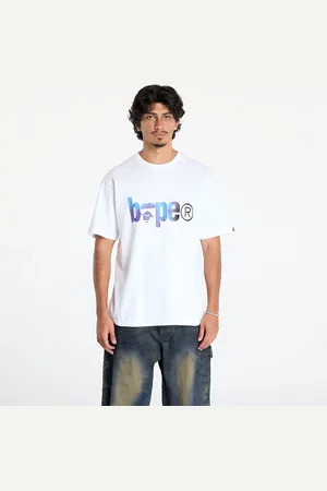 A Bathing Ape T-shirt Tie Dye Bape Logo Tee / Black XL