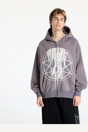 Pleasures Sweatshirt x Slipknot Nonagram Zip Hoodie L